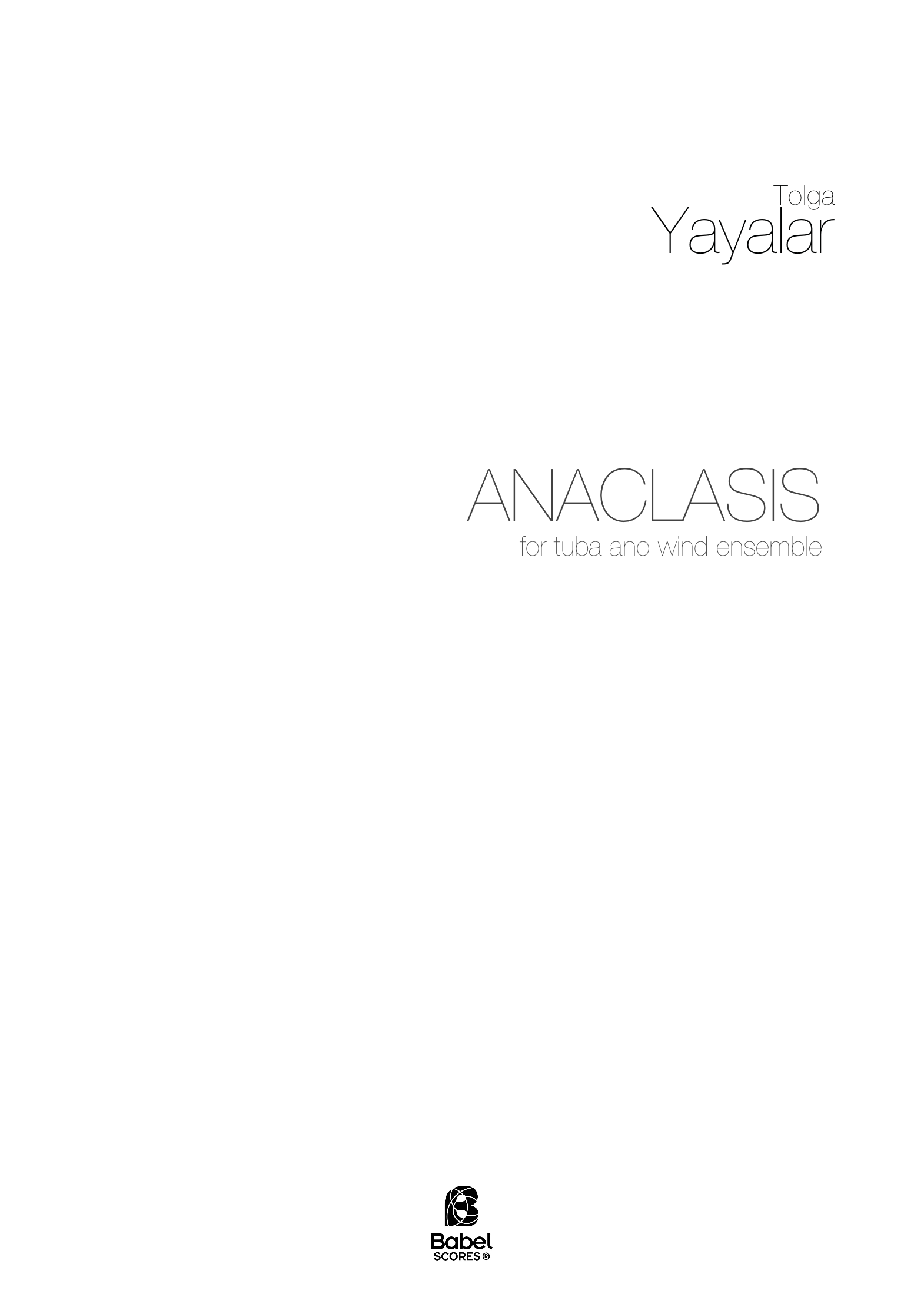 Anaclasis A4 z